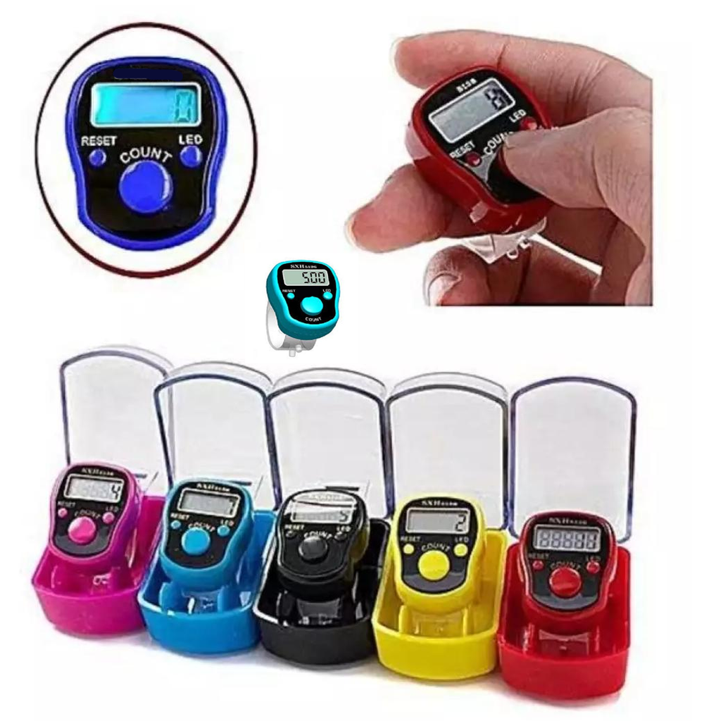 Digital Tasbeeh Hand Tally Counter Finger Ring Digital Counting Machine  Counter Tasbeeh & Jaap mala for Counting Purpose with LED (Yellow) :  Amazon.in: Sports, Fitness & Outdoors